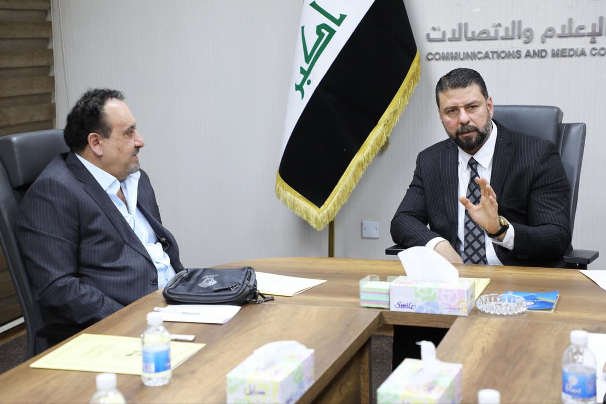 هيأة الإعلام والاتصالات تستضيف قناة “MBC العراق”