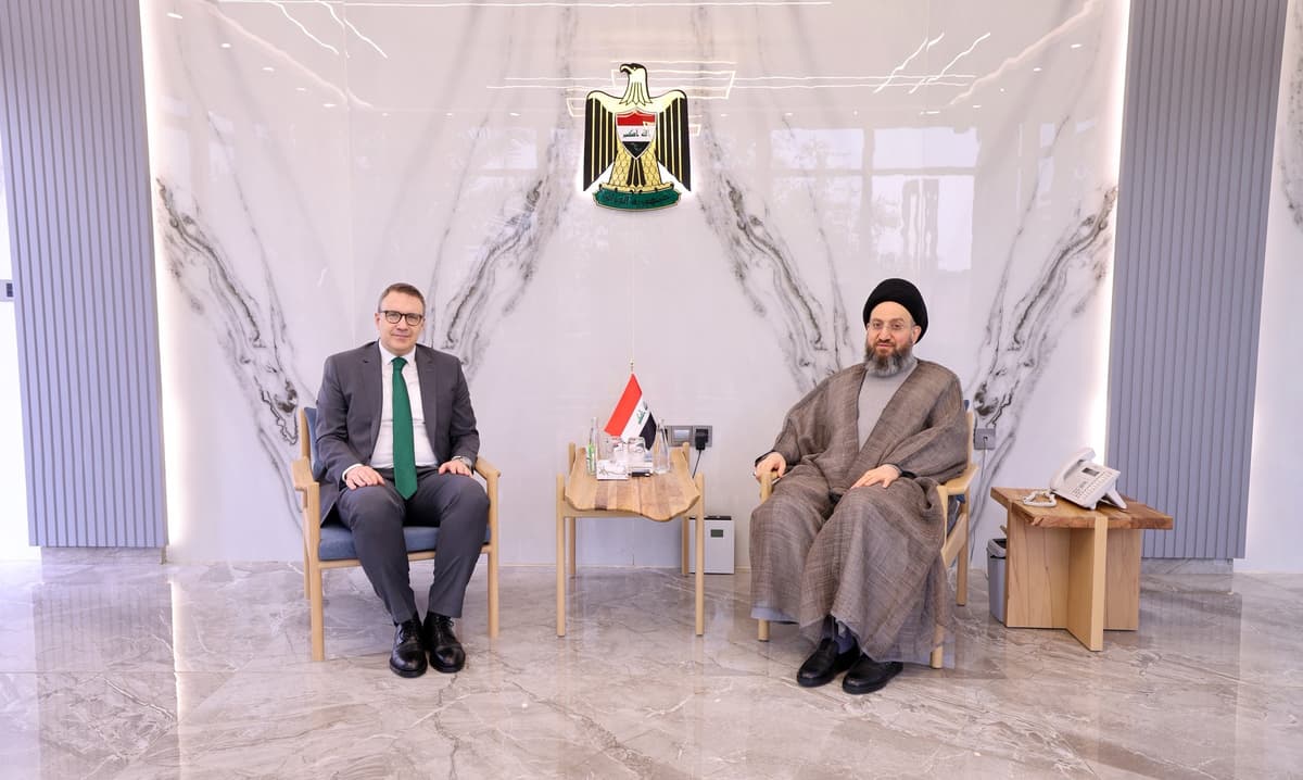 Ammar al-Hakim discussed bilateral relations with the Turkish ambassador and affirmed support for forming a government and de-escalating regional tensions