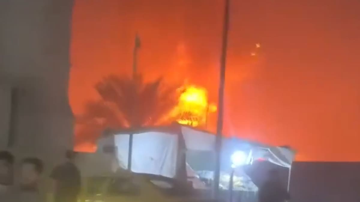 انفجار صهريج وقود داخل محطة في سامراء