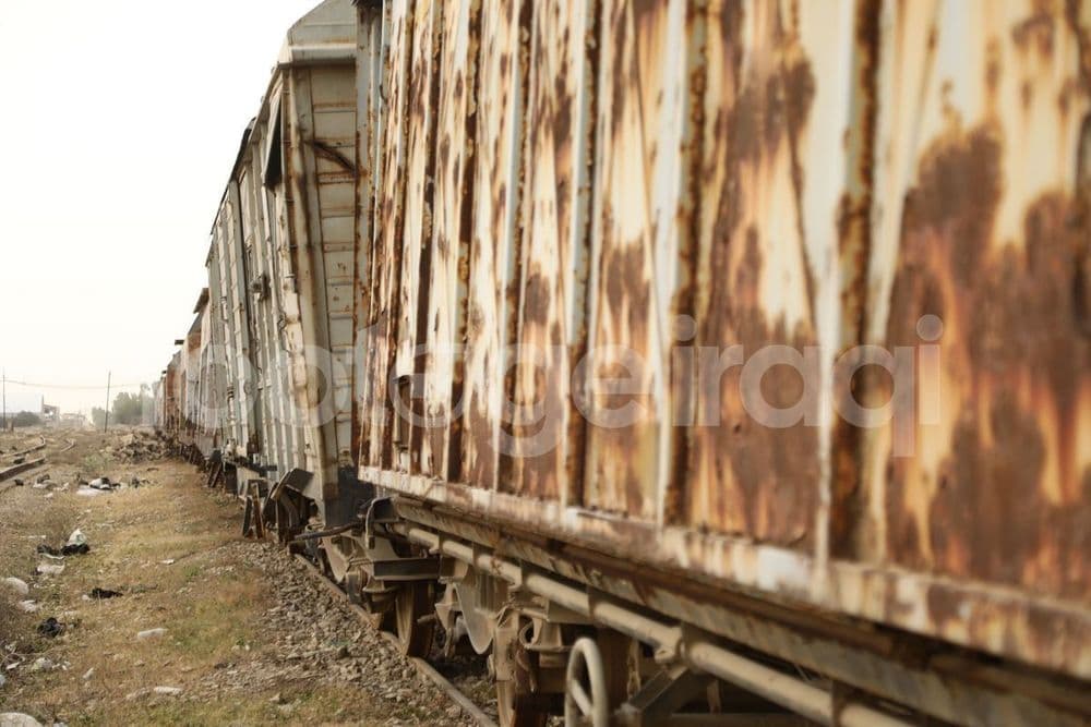 Large train carriage, Mosul train station