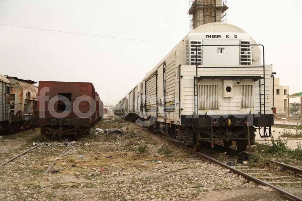 Train, train carriage, train station