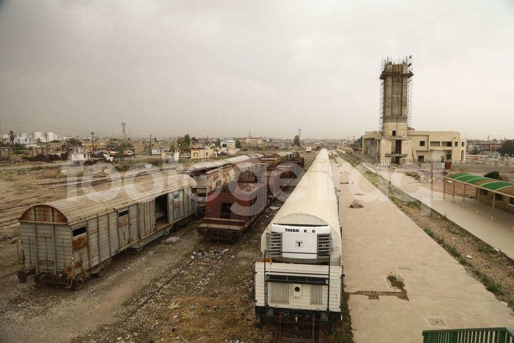Train carriages, Mosul, Mosul Train Station