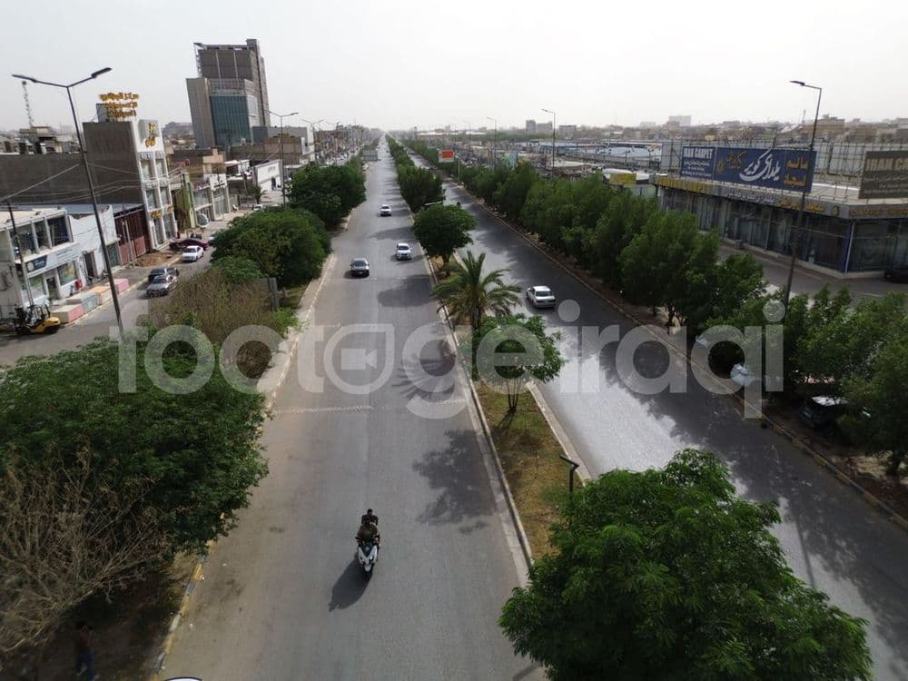 Green Belt Street, Najaf, Cars, Markets