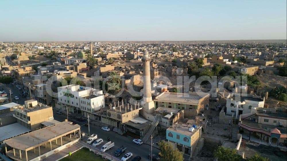 The Minaret of Al-Farooq Mosque, Hit City , Mosque