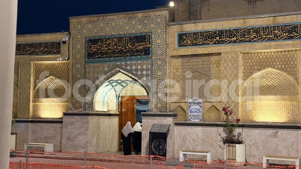 جامع الحيدر خانة , شارع الرشيد , مصلين 