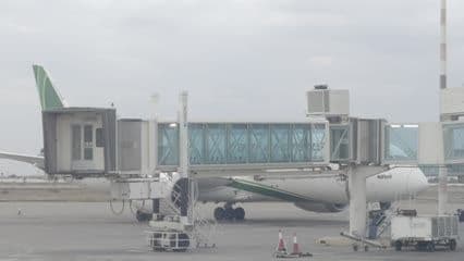 Runway of Baghdad International Airport