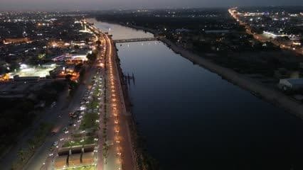 Kufa Bridge, Kufa Corniche, Kufa Parks