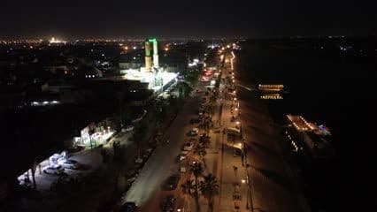 Kufa Corniche parks, yachts