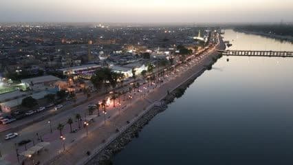 Kufa Bridge and Corniche, Parks
