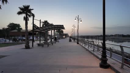 Kufa Corniche, Sunset, Najaf