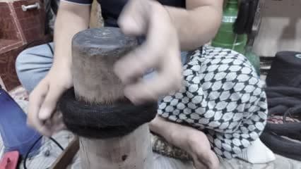 Agal, how to make agal, stages of making agal