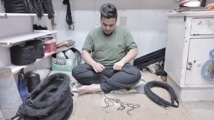 Iraqi headband, how to make it