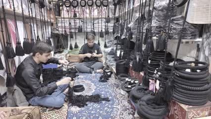 The method of making the Agal in Najaf