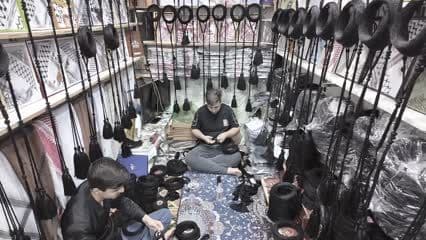 The method of making the Agal in Najaf, skilled labor