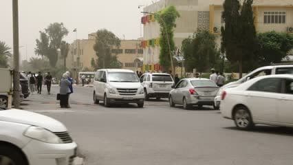 Car traffic, University of Mosul