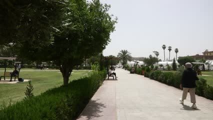 University of Mosul, gardens, student lounge