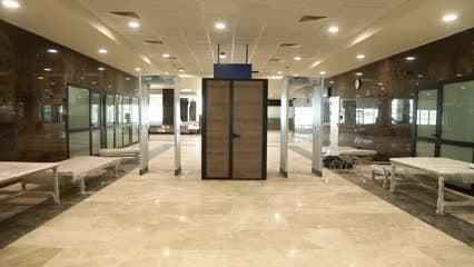 Mosul International Airport, baggage inspection