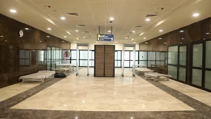 Mosul International Airport, inspection