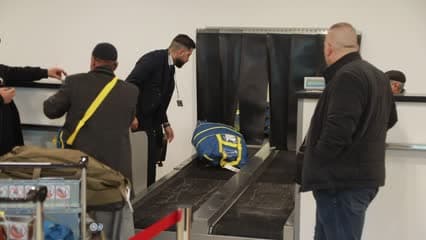 مطار الموصل , حقائب مسافرين , حزام الحقائب