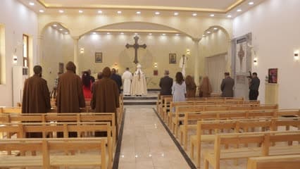 عيد الفصح , مصلين