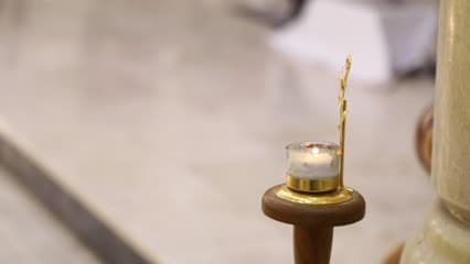 عيد الفصح , شموع , طقوس دينية