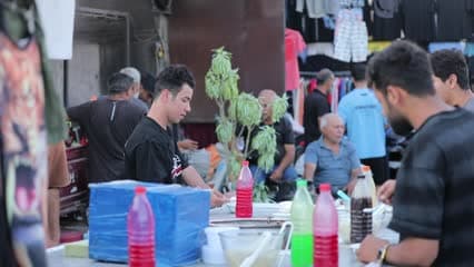 سوق مريدي , بائع عصير