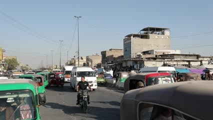 مدينة الصدر , سوق مريدي , سيارات , توك توك