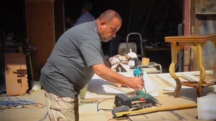 نجار خشب , ماكينة قص