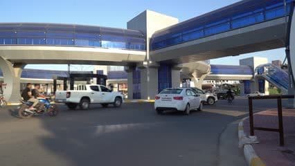 Awqaf Bridge, car traffic