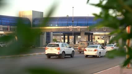 Awqaf Bridge, cars, streets