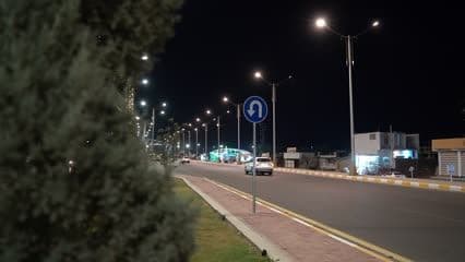 Cars, streets, northern entrance, Ramadi