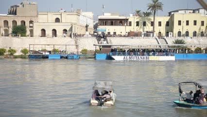 Al-Mutanabbi, river ferry, boats