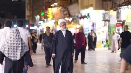 Al-Rasoul Street, Najaf, cleric
