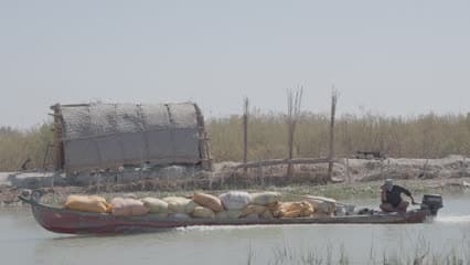 قارب , اهوار الجبايش