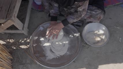 الخبز العراقي , عجينة الخبز  , تحضير الخبز