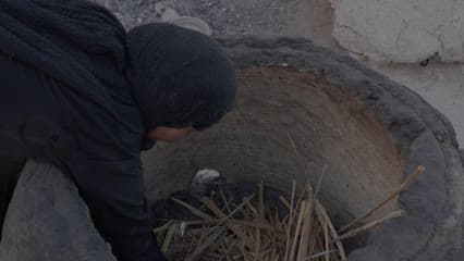 الخبز العراقي , التنور , الاهوار