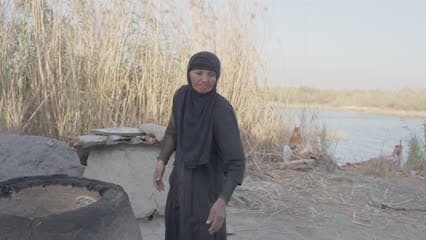 خبز تنور , خبز عراقي , اهوار العراق