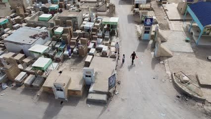 Wadi al-Salam Cemetery, visiting the deceased