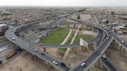 Al-Zahraa Bridges, Najaf, roads and bridges