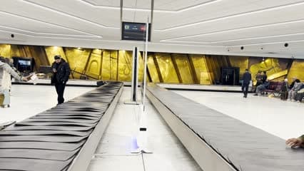 مطار بغداد الدولي , شريط الحقائب , القادمين للعراق