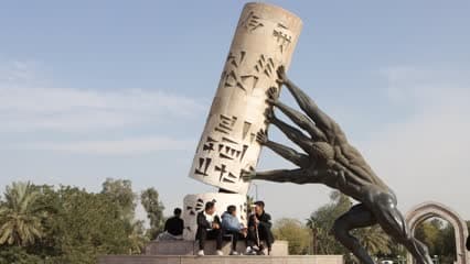 The “Saving Culture Monument”, Baghdad