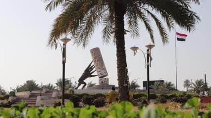 نصب انقاذ الثقافة , بغداد , العراق