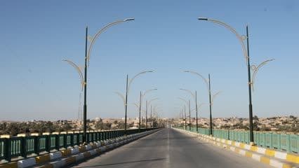 Rawah Bridge, morning