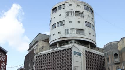 An old rounded building, old construction, Al-Karkh