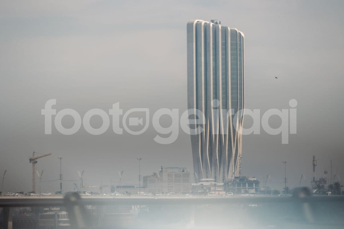 The Central Bank of Iraq, designed by Zaha Hadid