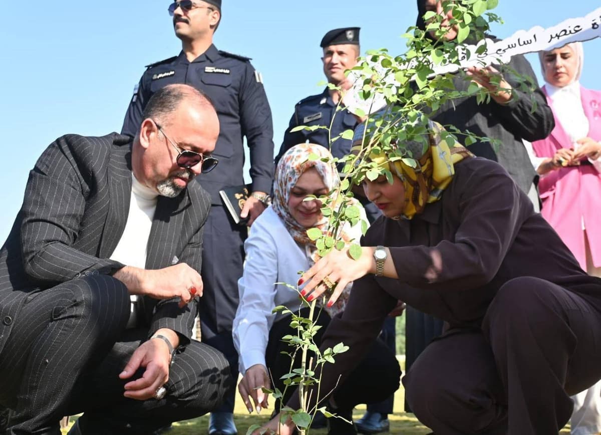 Planting **89,400 trees and shrubs** and **204,000 seasonal plants** as part of the **major afforestation campaign