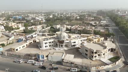 Diyala Provincial Council, aerial view from above